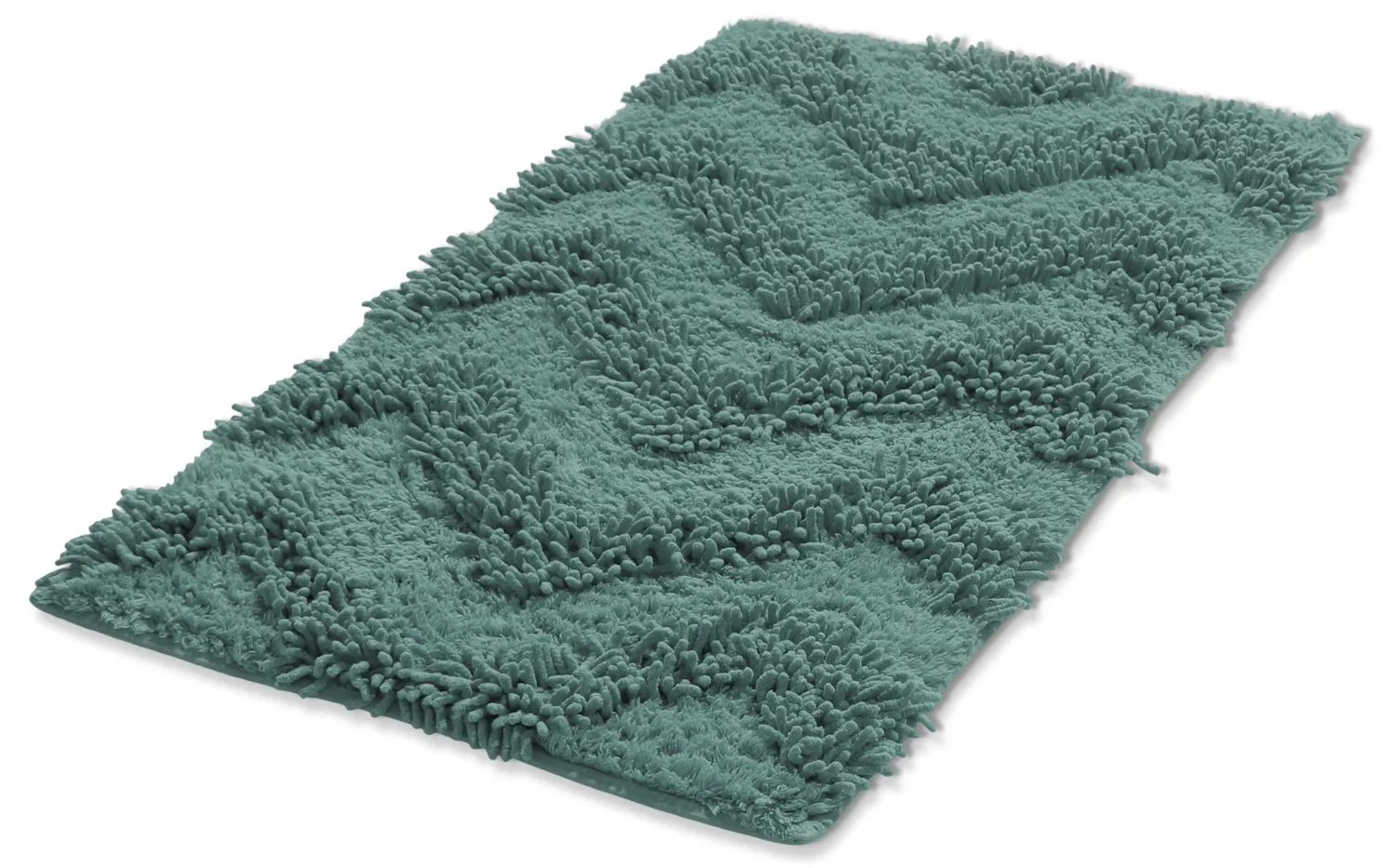 Tappeto da bagno - Tressa (verde scuro)
