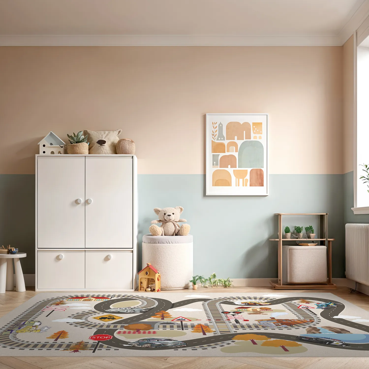 Tappeti per bambini - Autumn Town