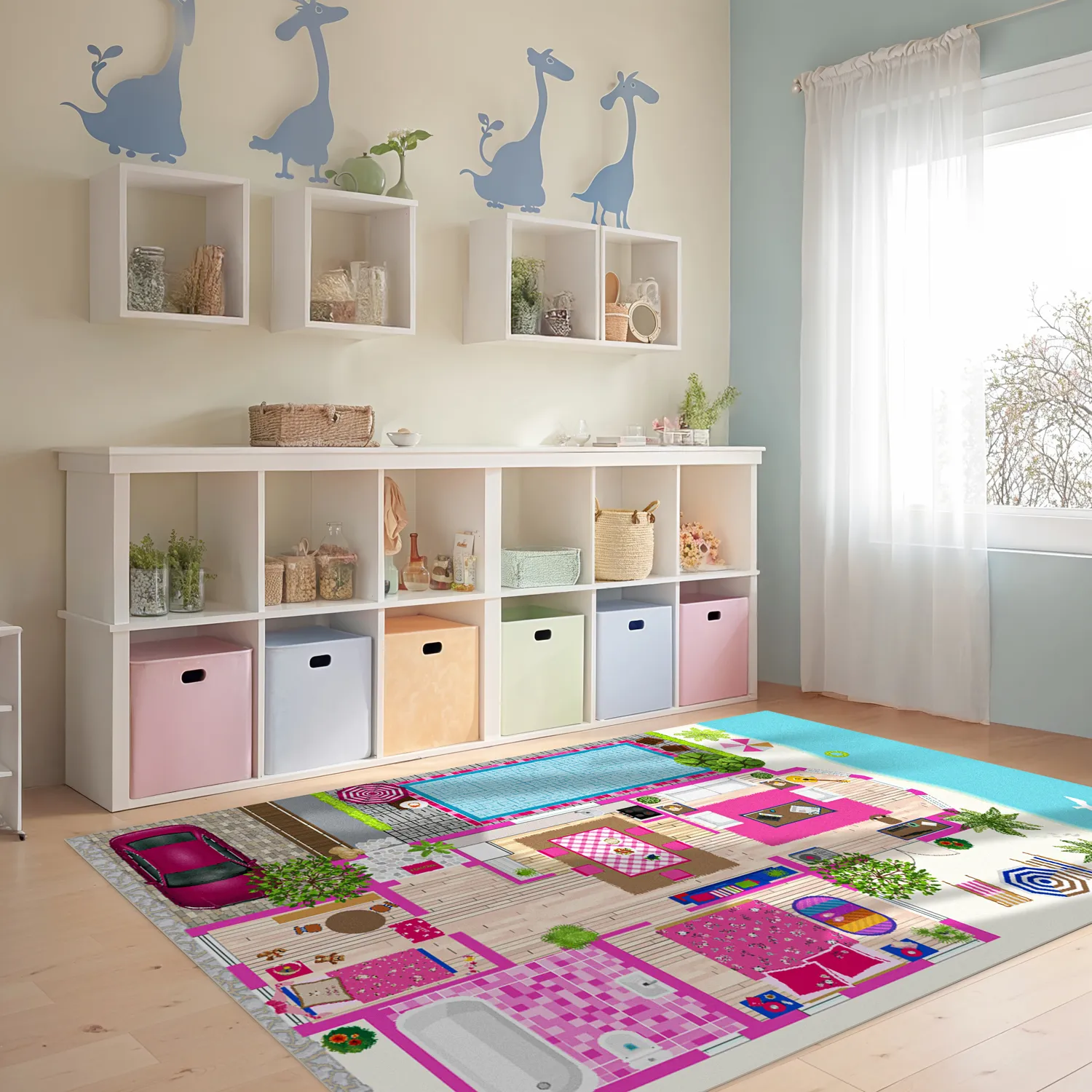 Tappeti per bambini - Beach world