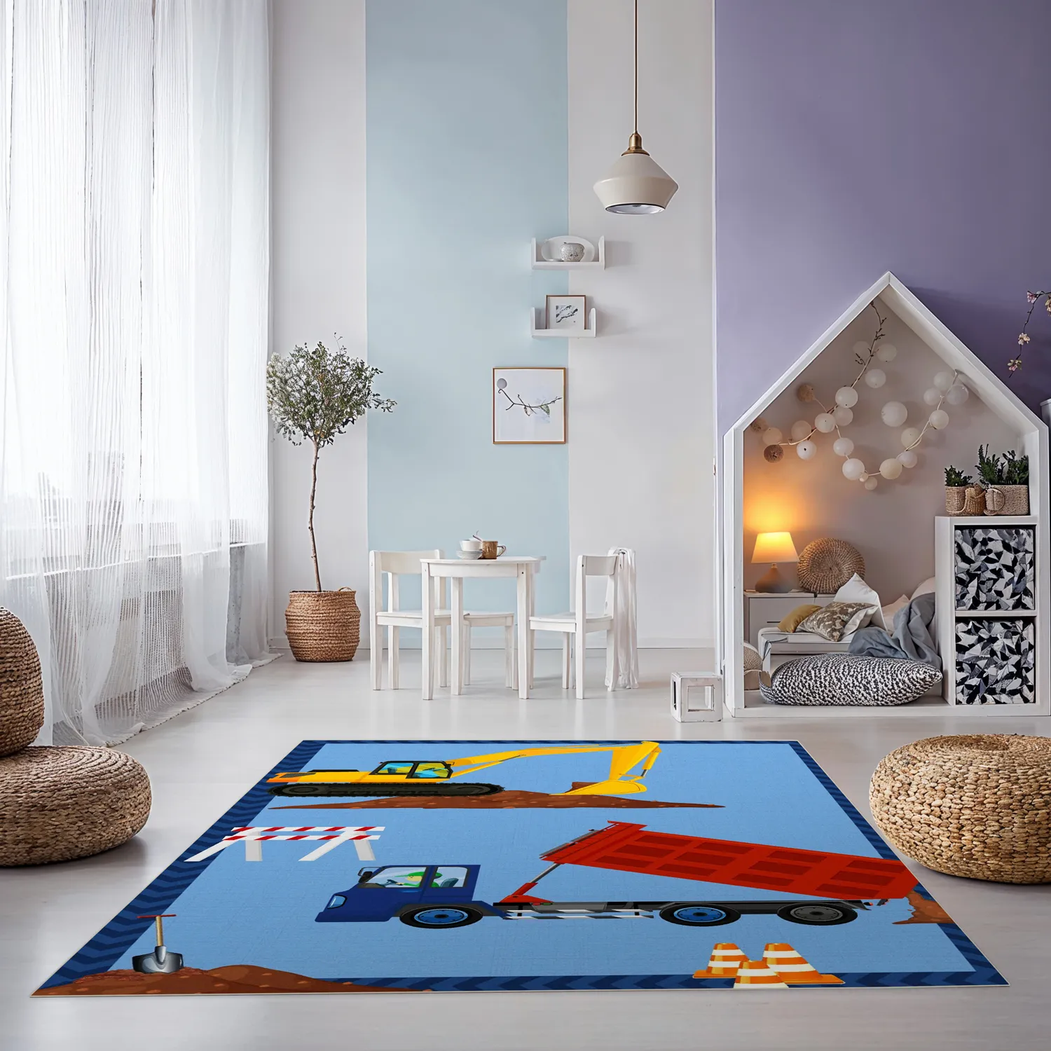 Tappeti per bambini - Building Site