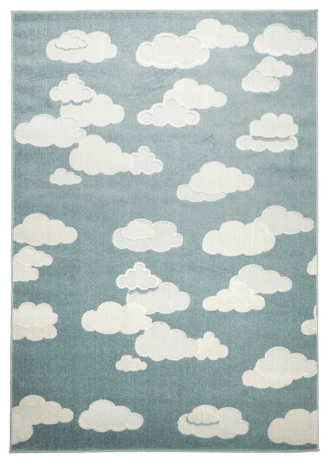Tappeto per Bambini - Cloudy Sky (blu)