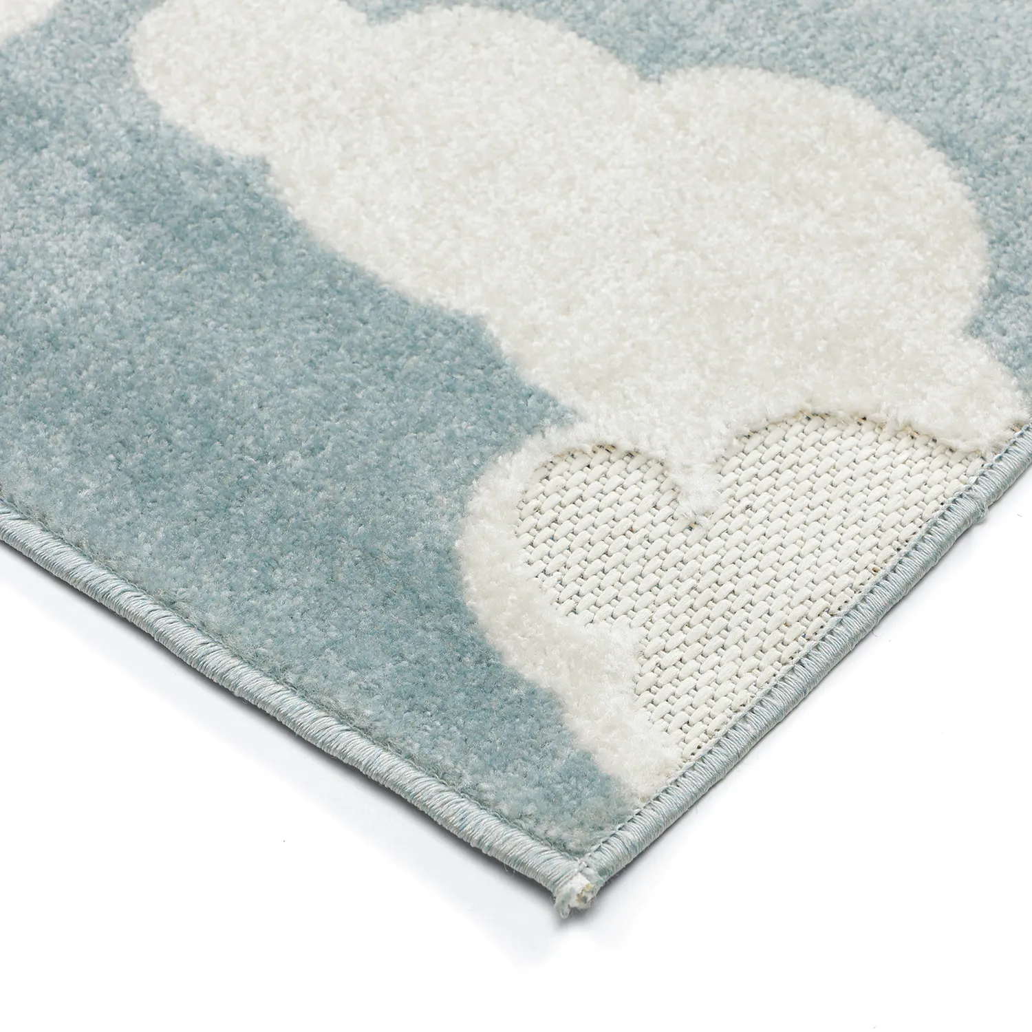 Tappeto per Bambini - Cloudy Sky (blu)