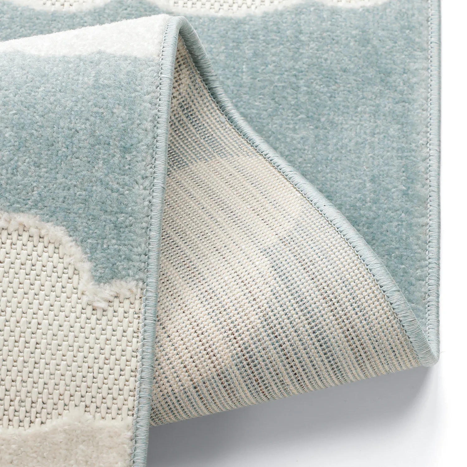 Tappeto per Bambini - Cloudy Sky (blu)