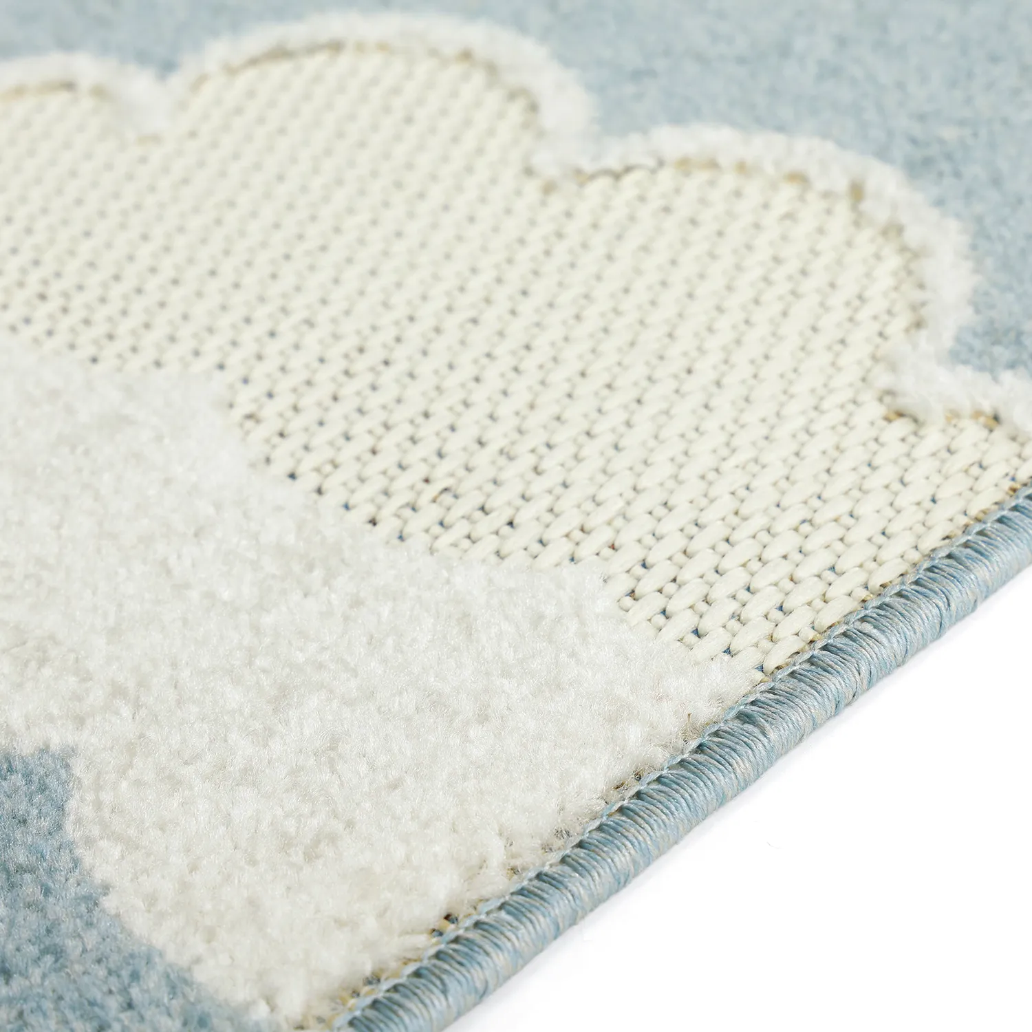 Tappeto per Bambini - Cloudy Sky (blu)