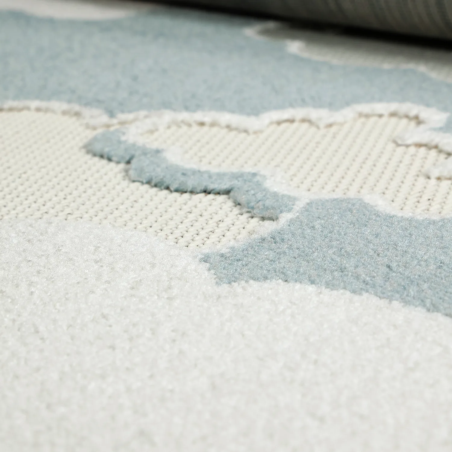 Tappeto per Bambini - Cloudy Sky (blu)