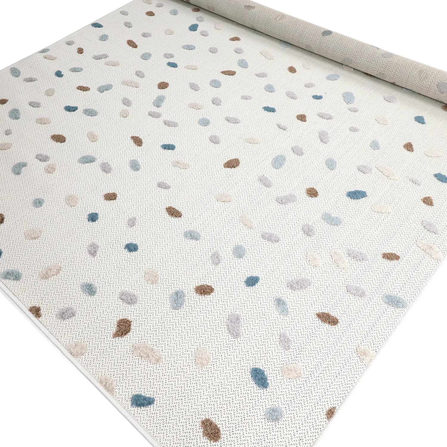 Tappeto per Bambini - Confetti (crema/multiplo)
