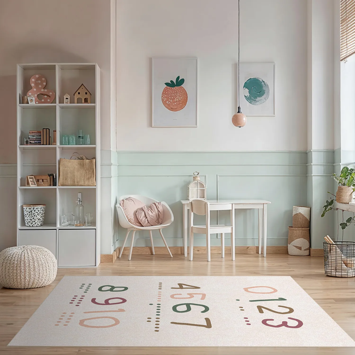 Tappeti per bambini - Counting rug (multi)