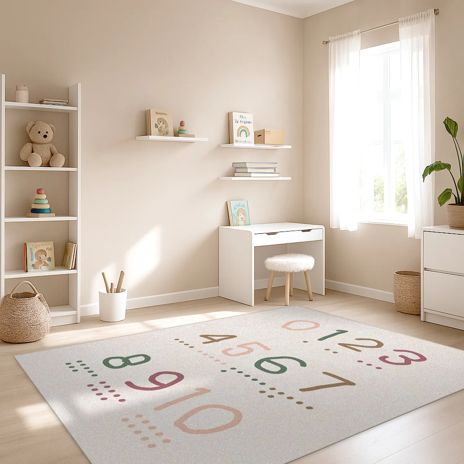 Tappeti per bambini - Counting rug (multi)