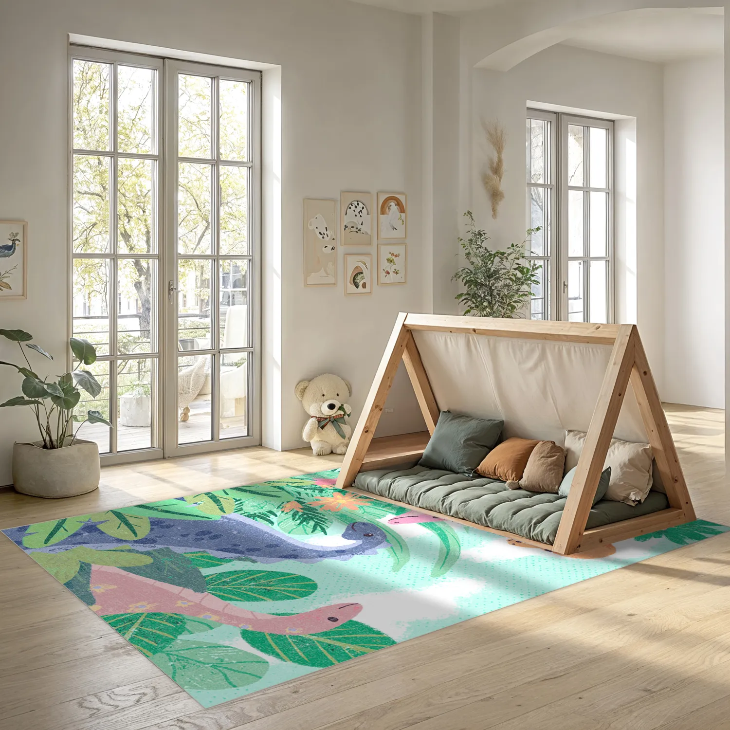 Tappeti per bambini - Dino Friends (multi)