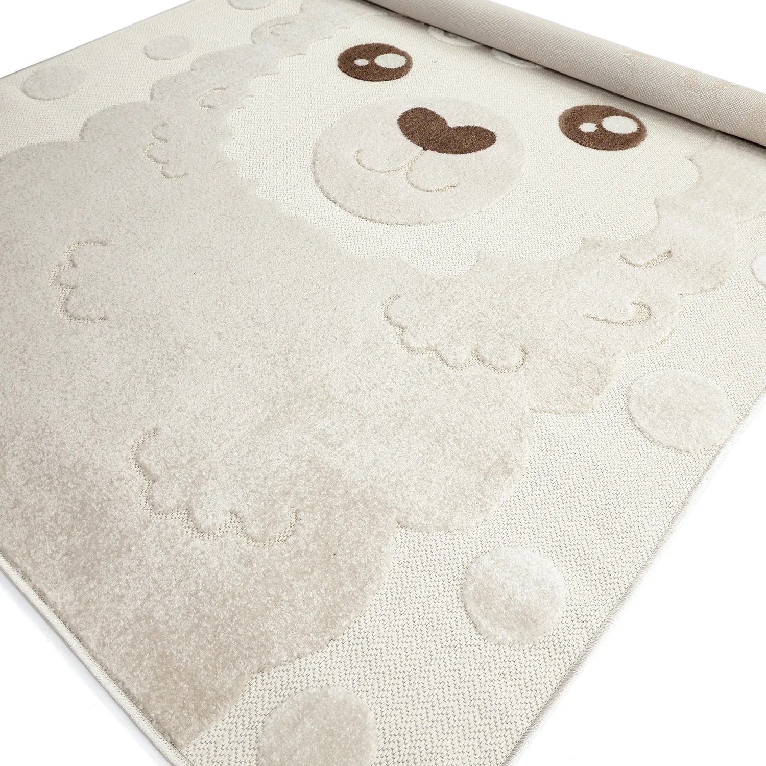 Tappeto per Bambini - Kind Llama (crema)
