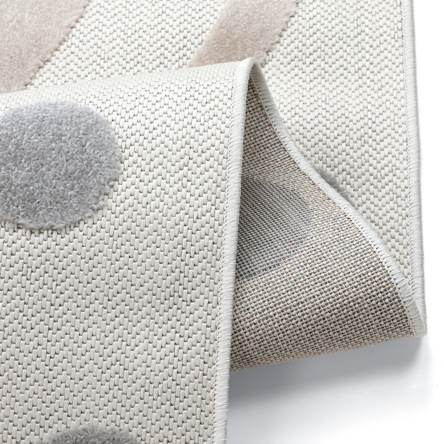 Tappeto per Bambini - Kind Llama (crema/marrone)