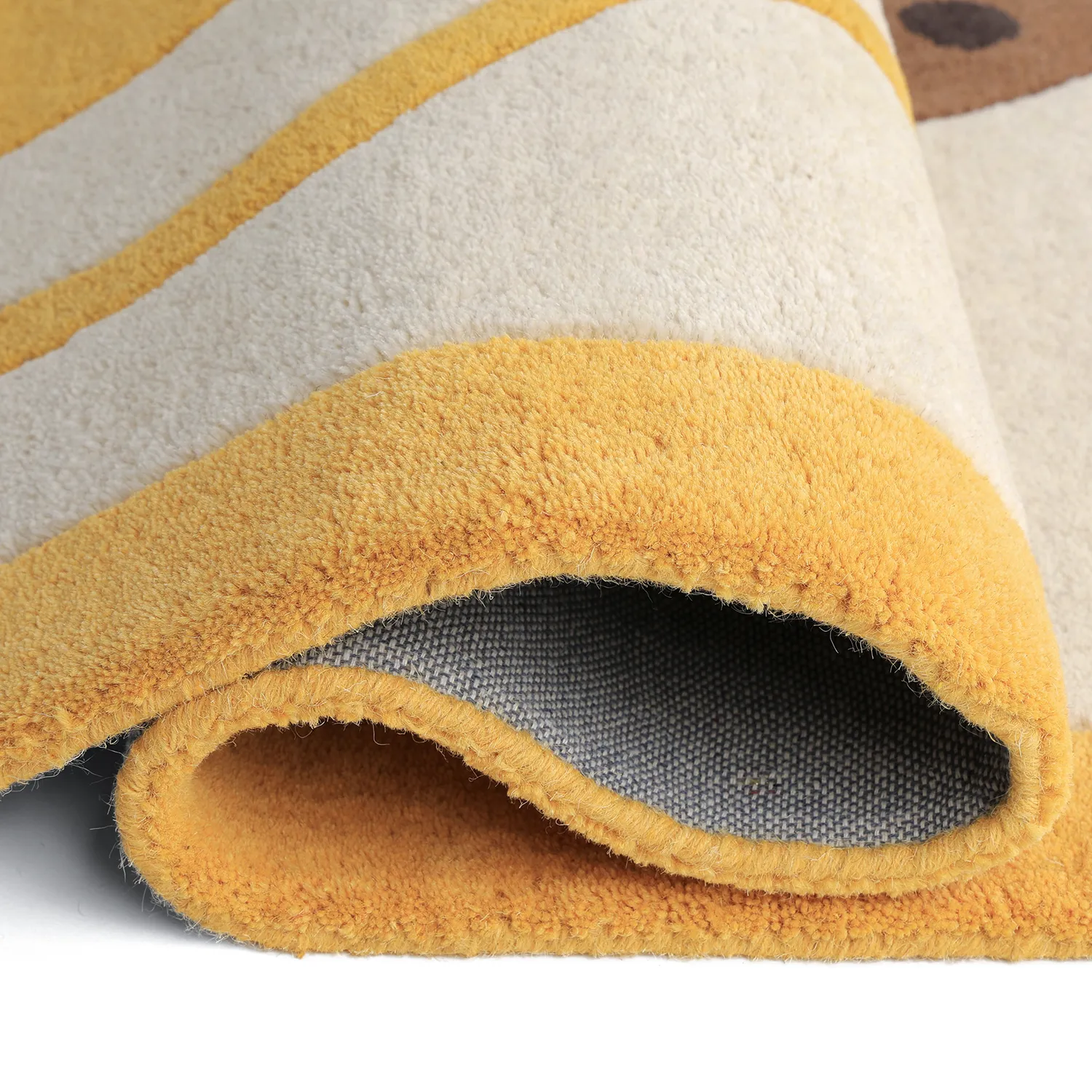 Tappeto per Bambini - Lion Hand Tufted Wool Premium (beige/multicolore)