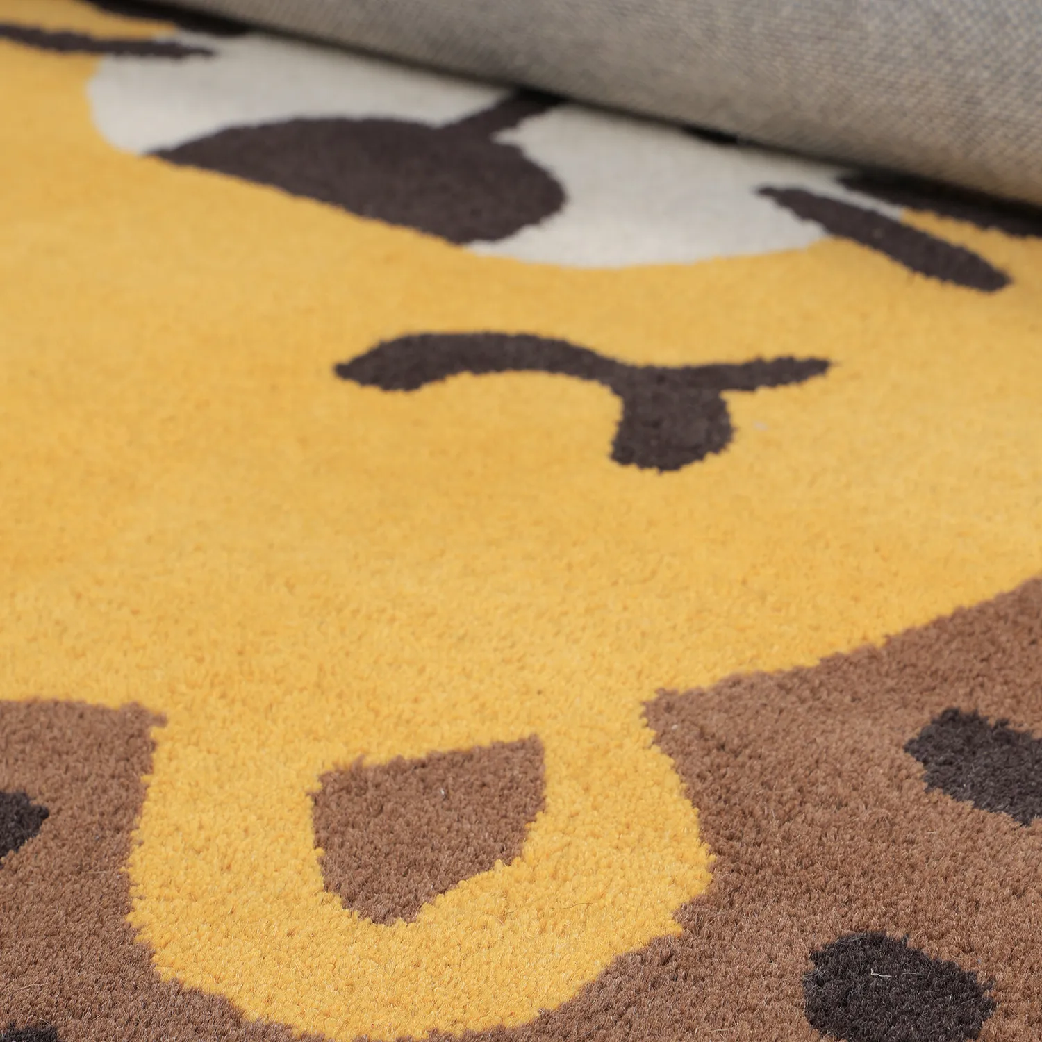 Tappeto per Bambini - Lion Hand Tufted Wool Premium (beige/multicolore)