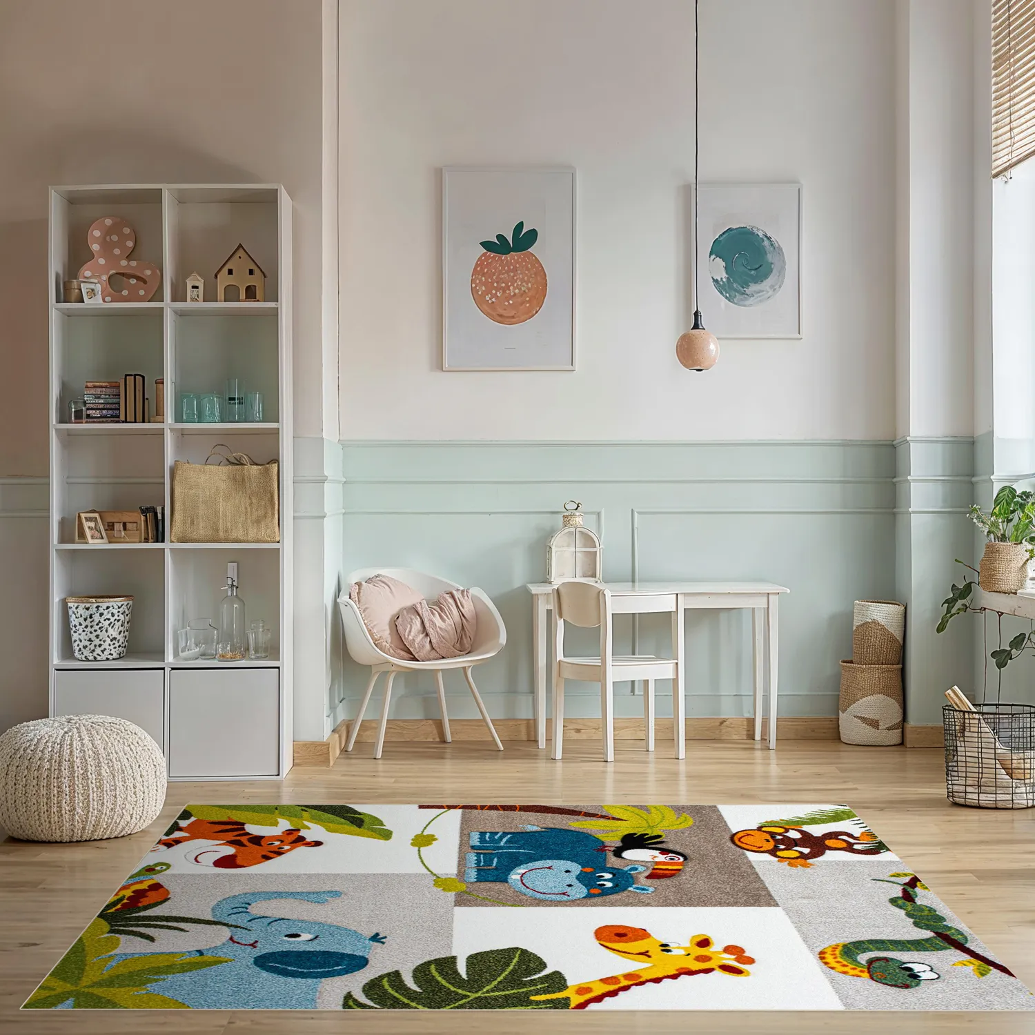 Tappeti per bambini - London Djungel