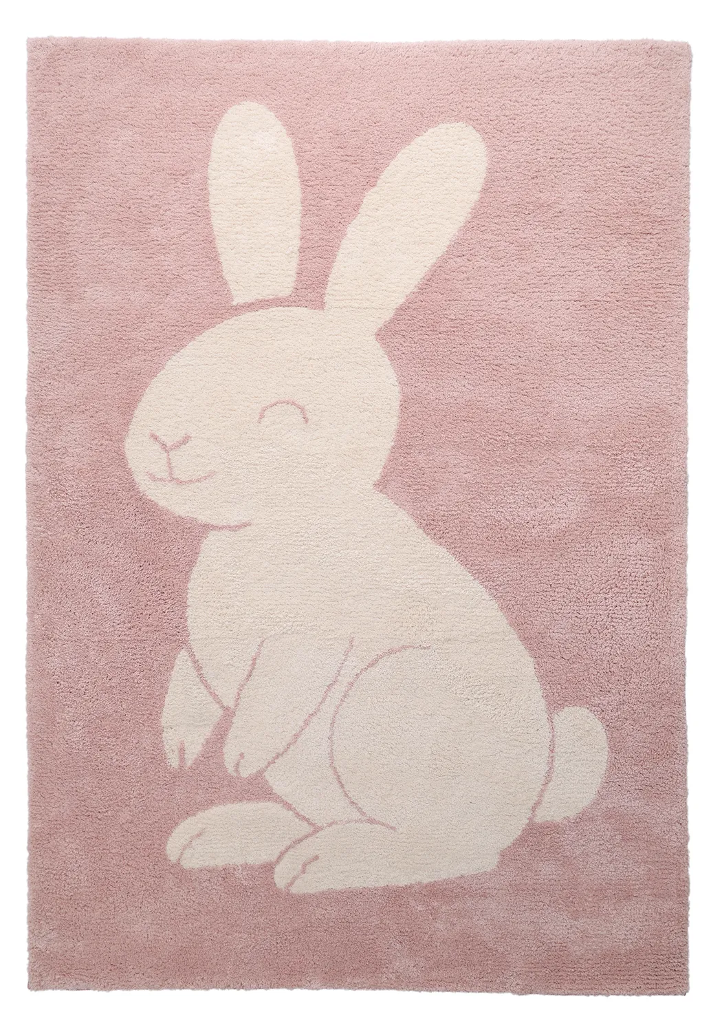 Tappeto per Bambini - Soft Bunny (rosa/crema)