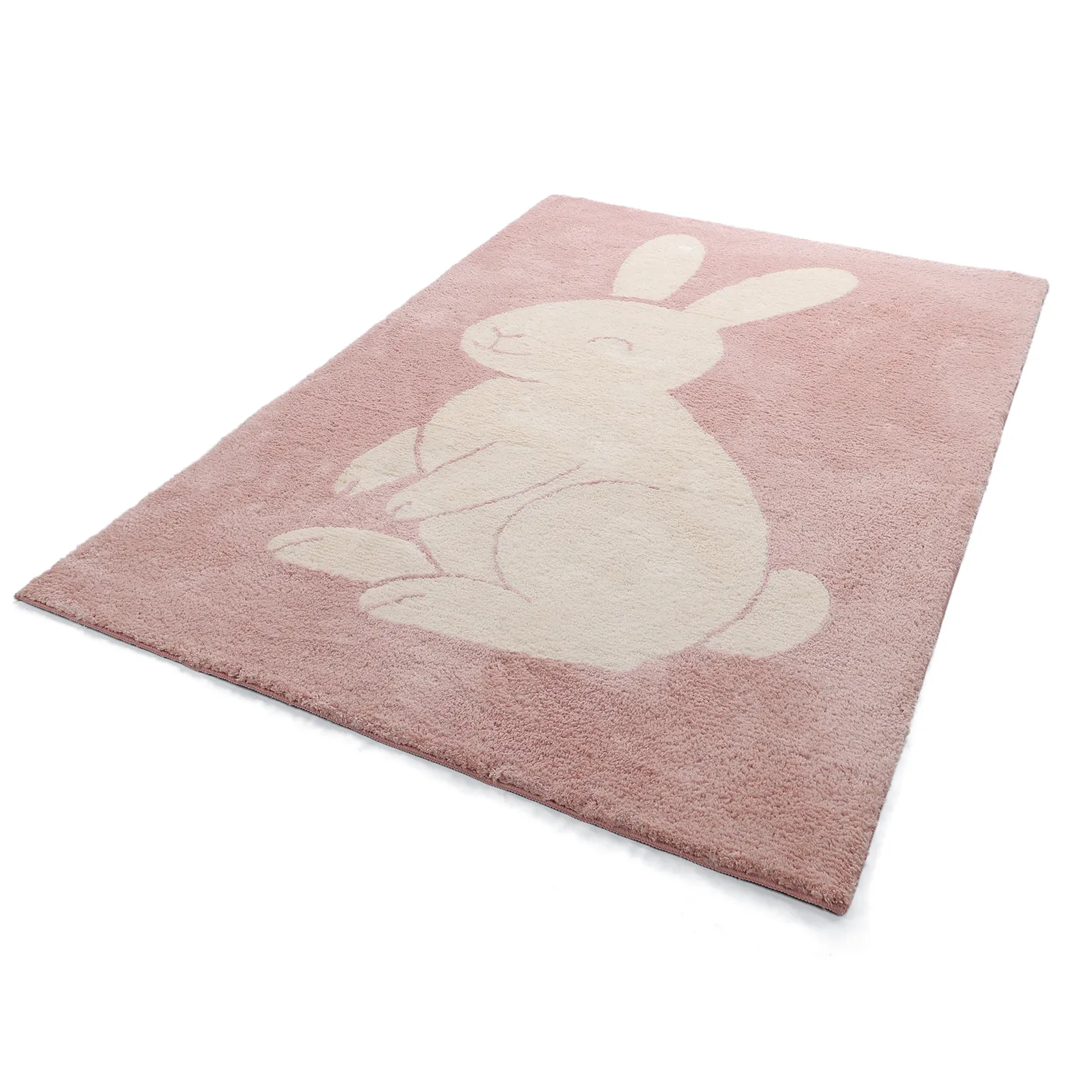 Tappeto per Bambini - Soft Bunny (rosa/crema)