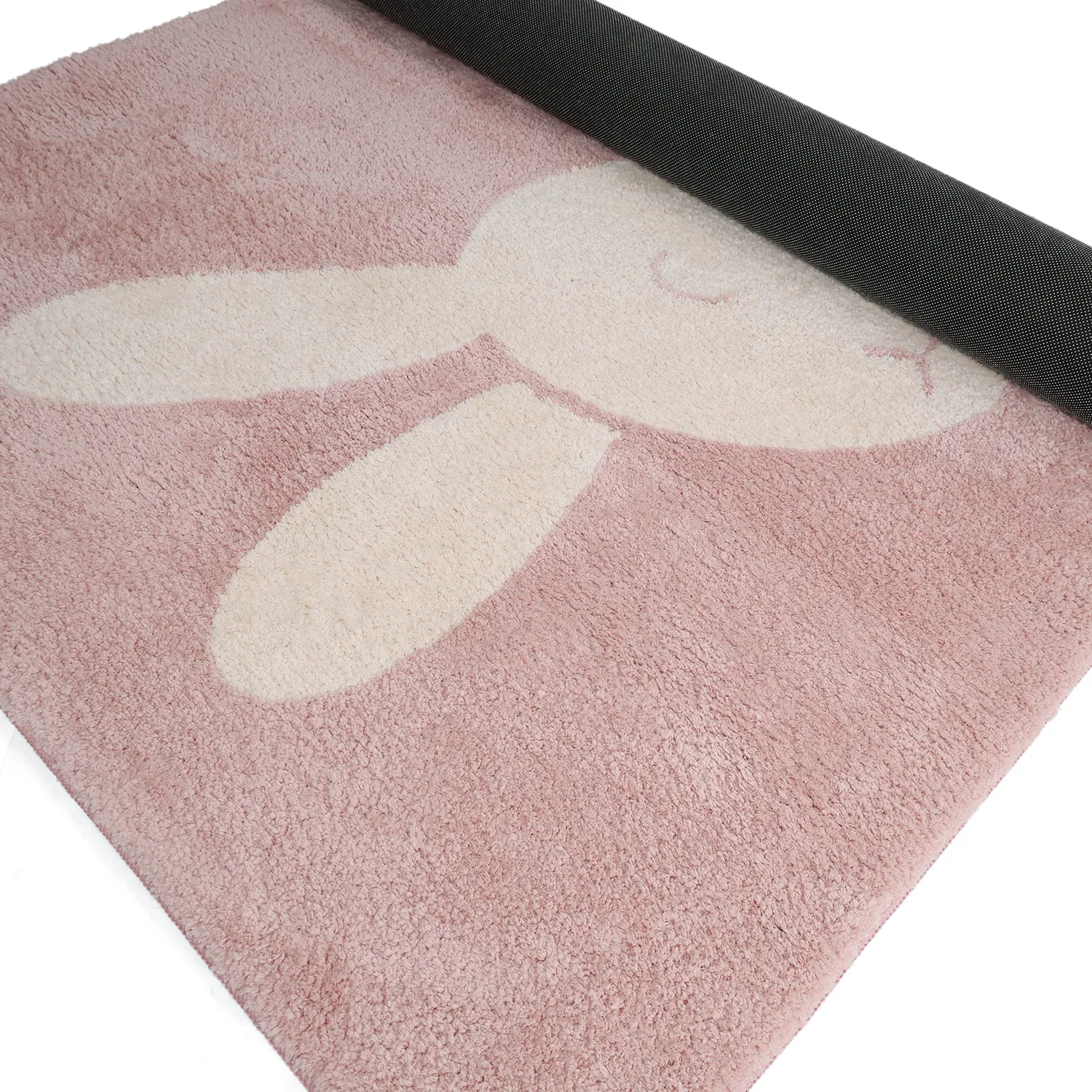 Tappeto per Bambini - Soft Bunny (rosa/crema)