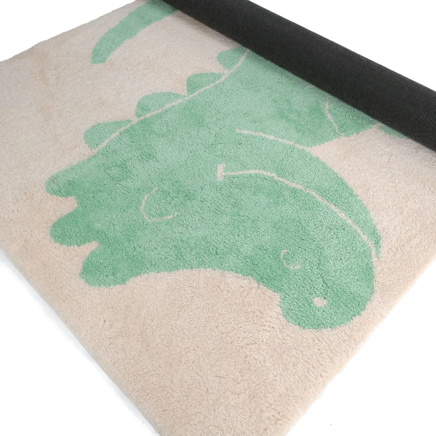 Tappeto per Bambini - Soft Crocodile (crema/verde)