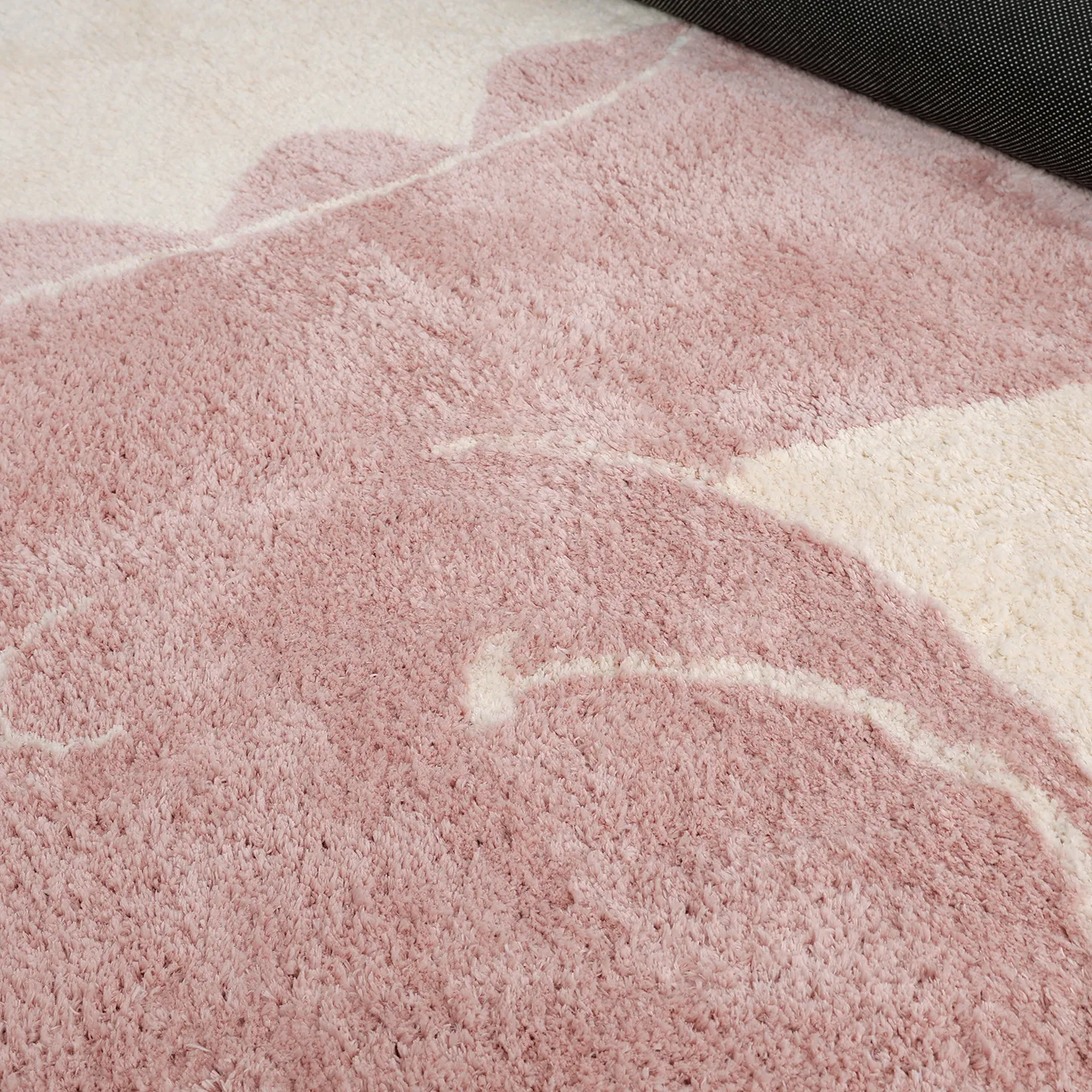 Tappeto per Bambini - Soft Dino (crema/rosa)