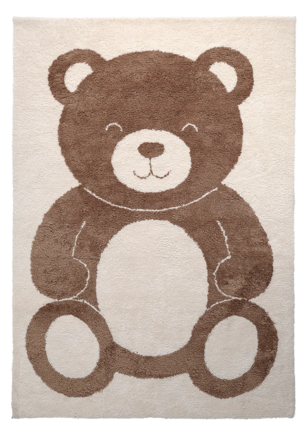 Tappeto per Bambini - Soft Teddybear (crema/marrone)