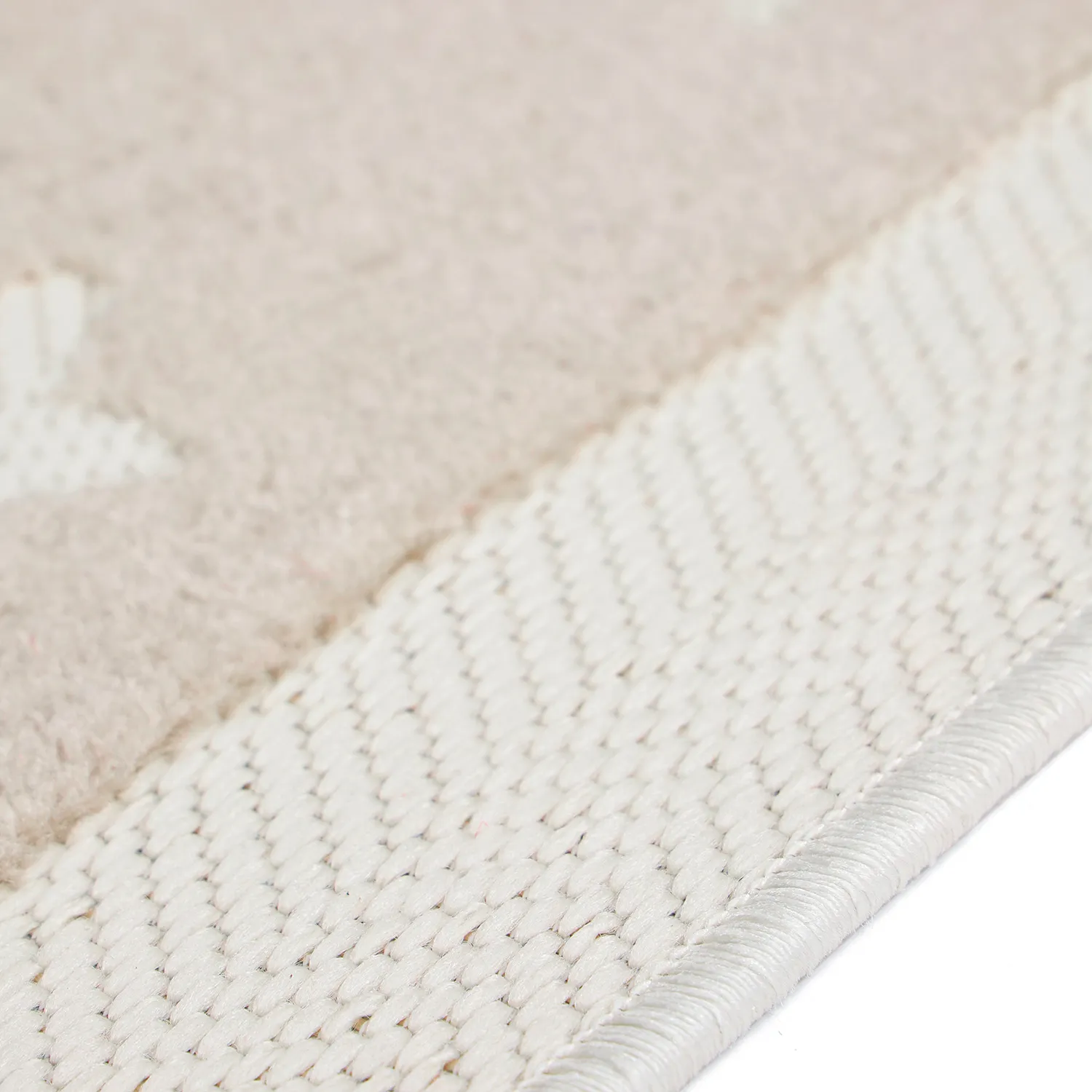 Tappeto per Bambini - Star Frame (crema/marrone)