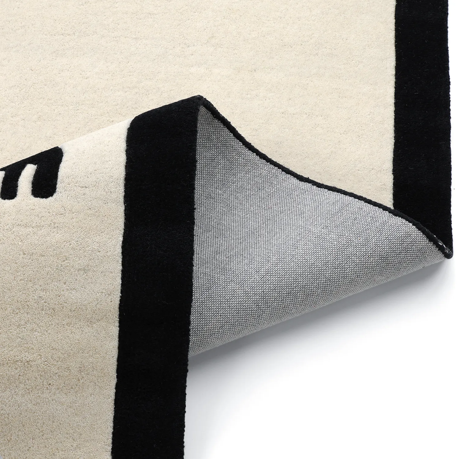 Tappeto per Bambini - Zebra Hand Tufted Wool Premium (beige/nero)