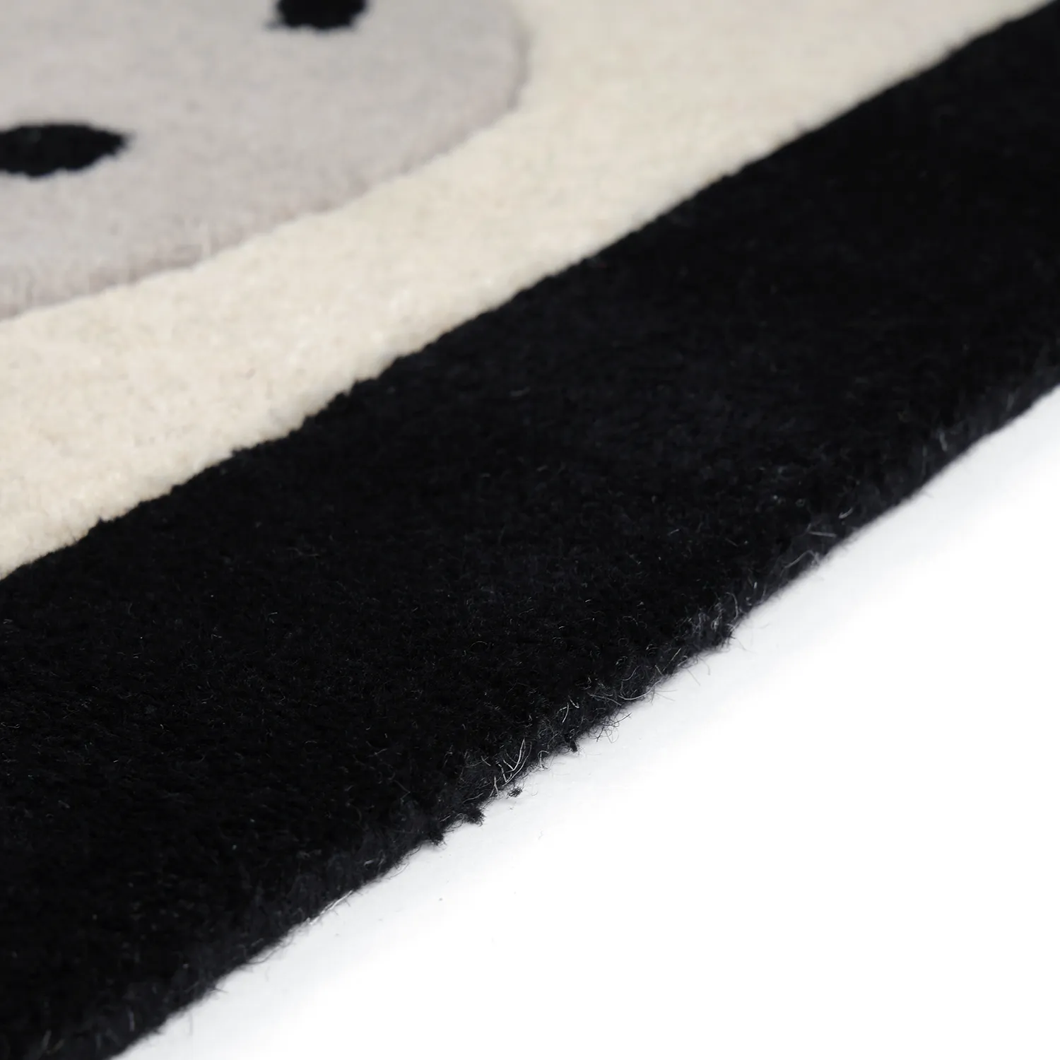 Tappeto per Bambini - Zebra Hand Tufted Wool Premium (beige/nero)
