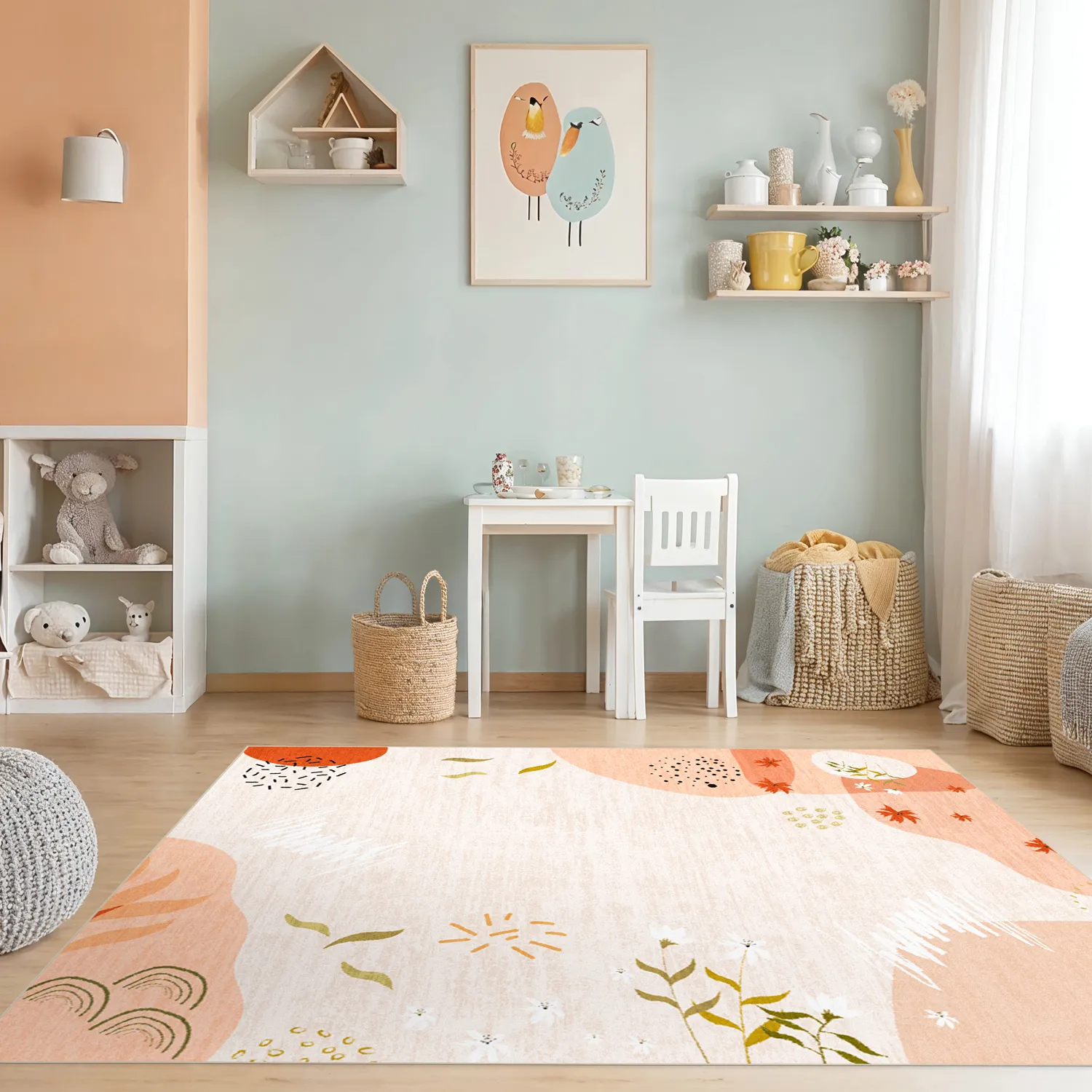 Tappeti per bambini - Zora (rosa)