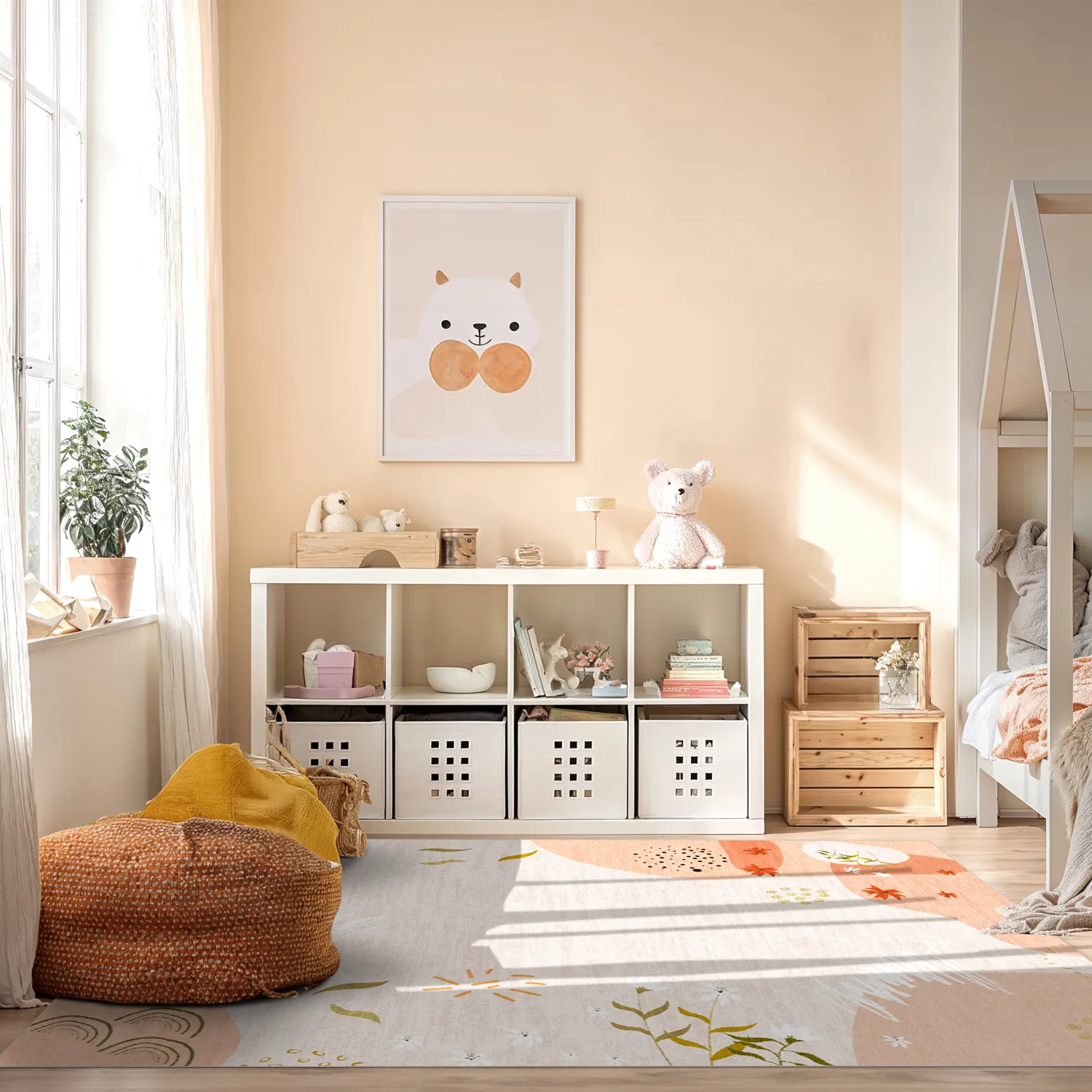 Tappeti per bambini - Zora (rosa)