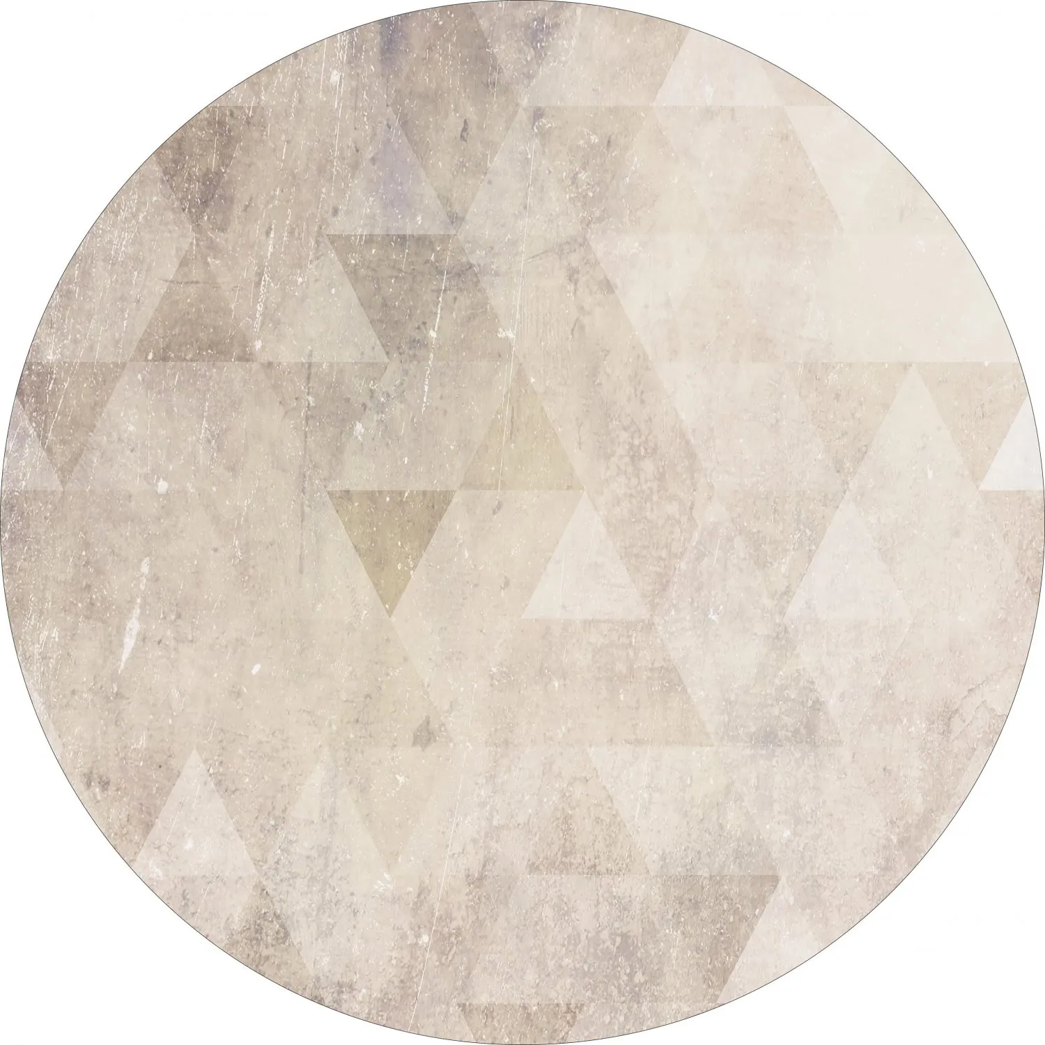 Tappeto rotondo - Porto (beige)