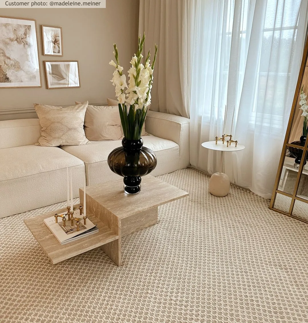 Tappeto In Lana - Belize (Beige)