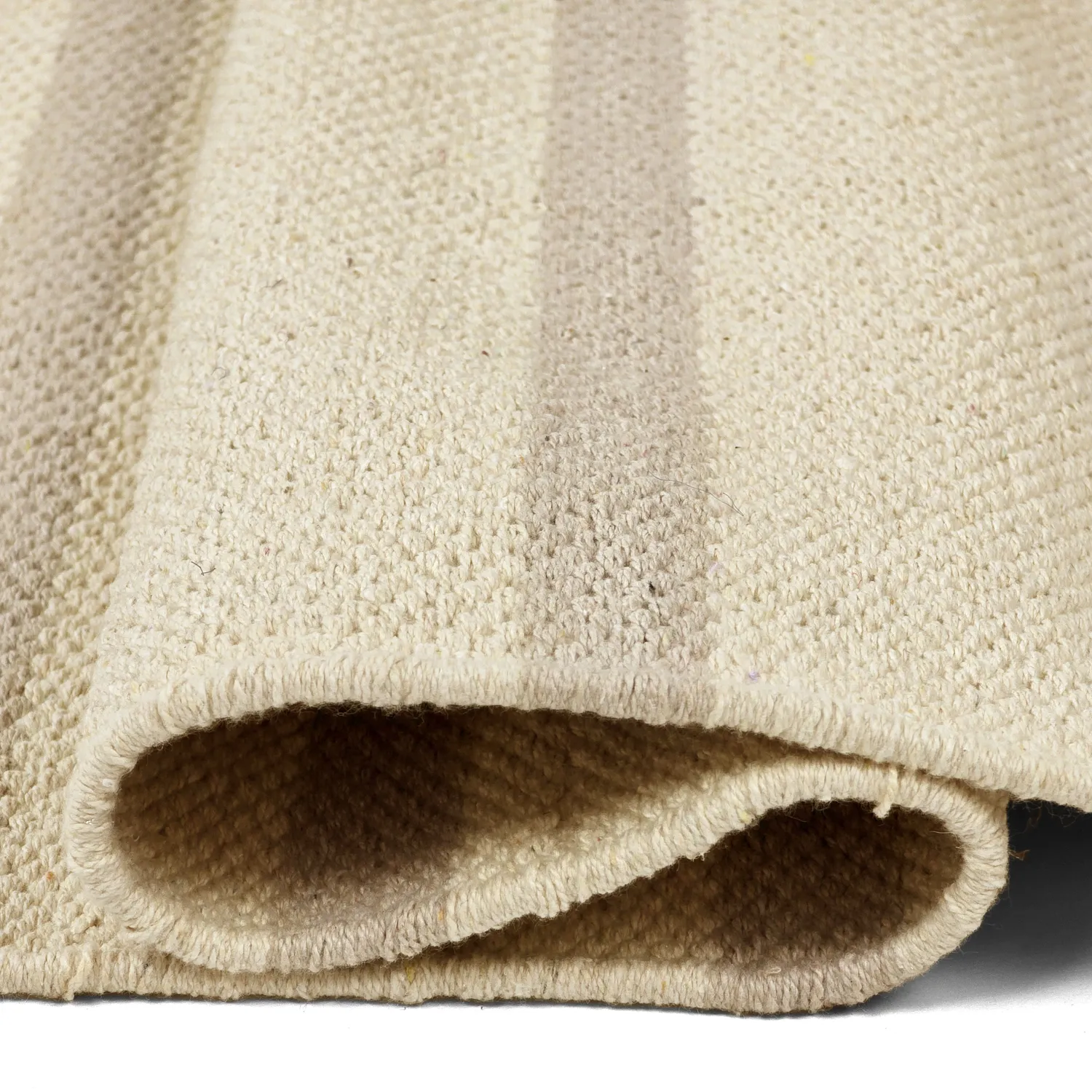 Tappeto di cotone - Helle (bianco sporco/grigio)
