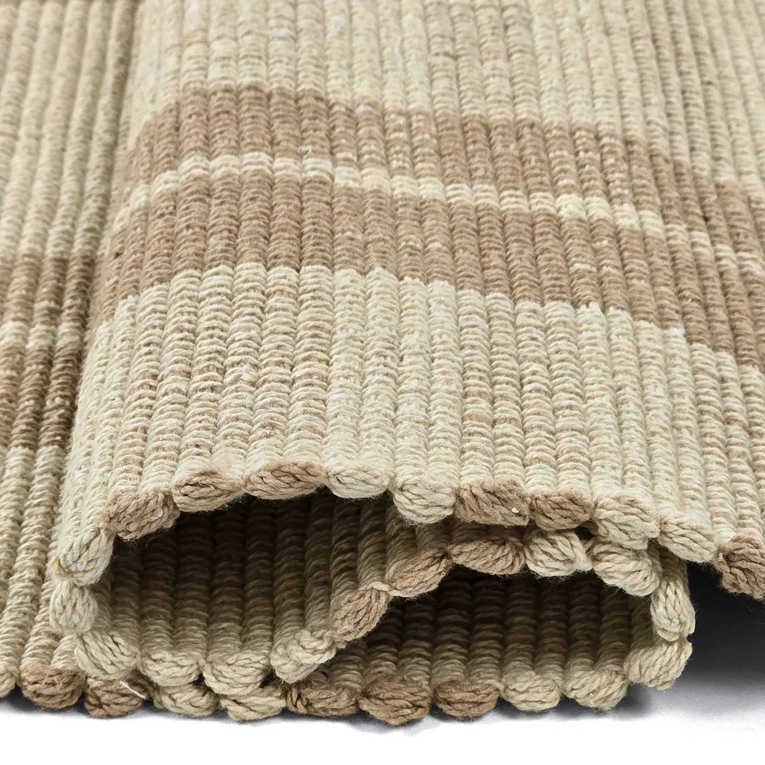 Tappeto di cotone - Husvik (beige)