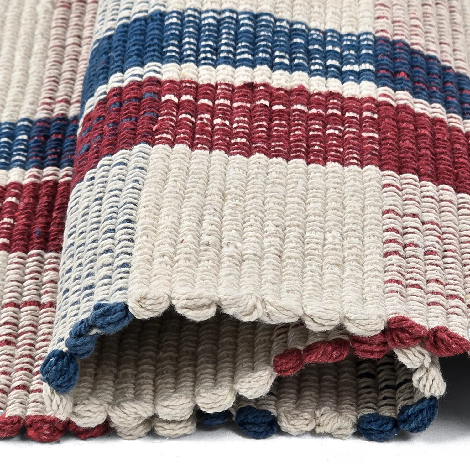 Tappeto di cotone - Husvik (crema/multicolore)