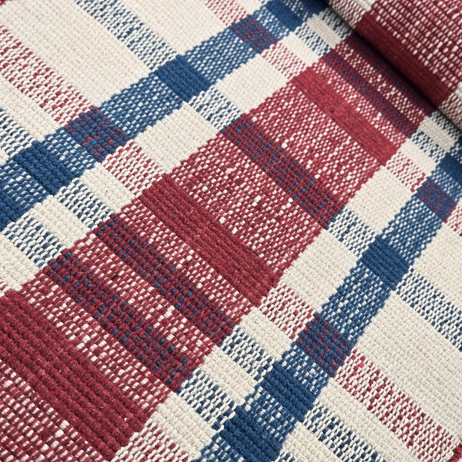 Tappeto di cotone - Husvik (crema/multicolore)