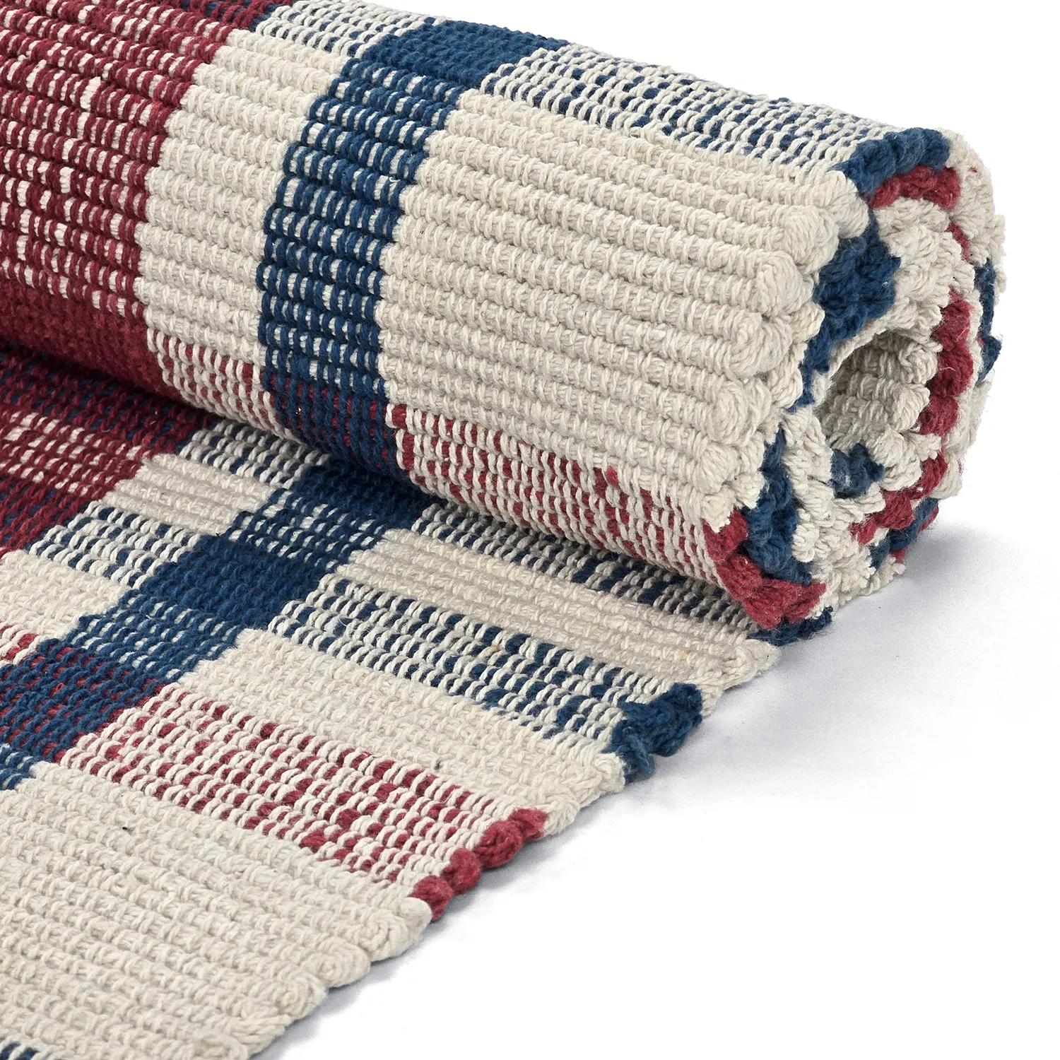 Tappeto di cotone - Husvik (crema/multicolore)