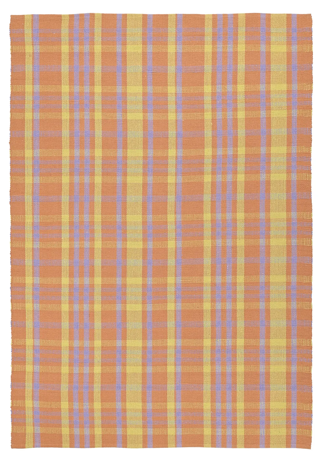 Tappeto di cotone - Husvik (corallo/multicolore)