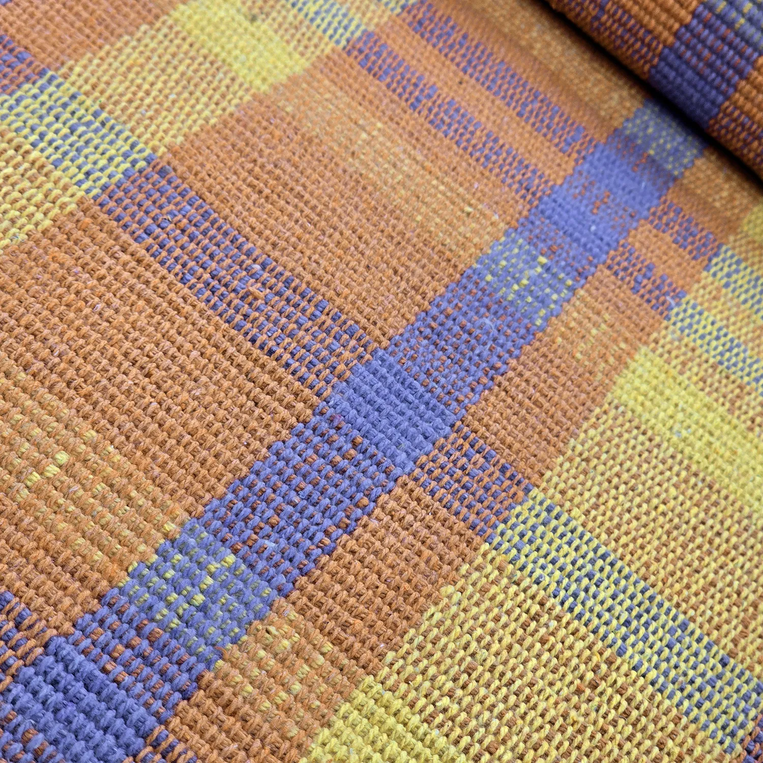 Tappeto di cotone - Husvik (corallo/multicolore)