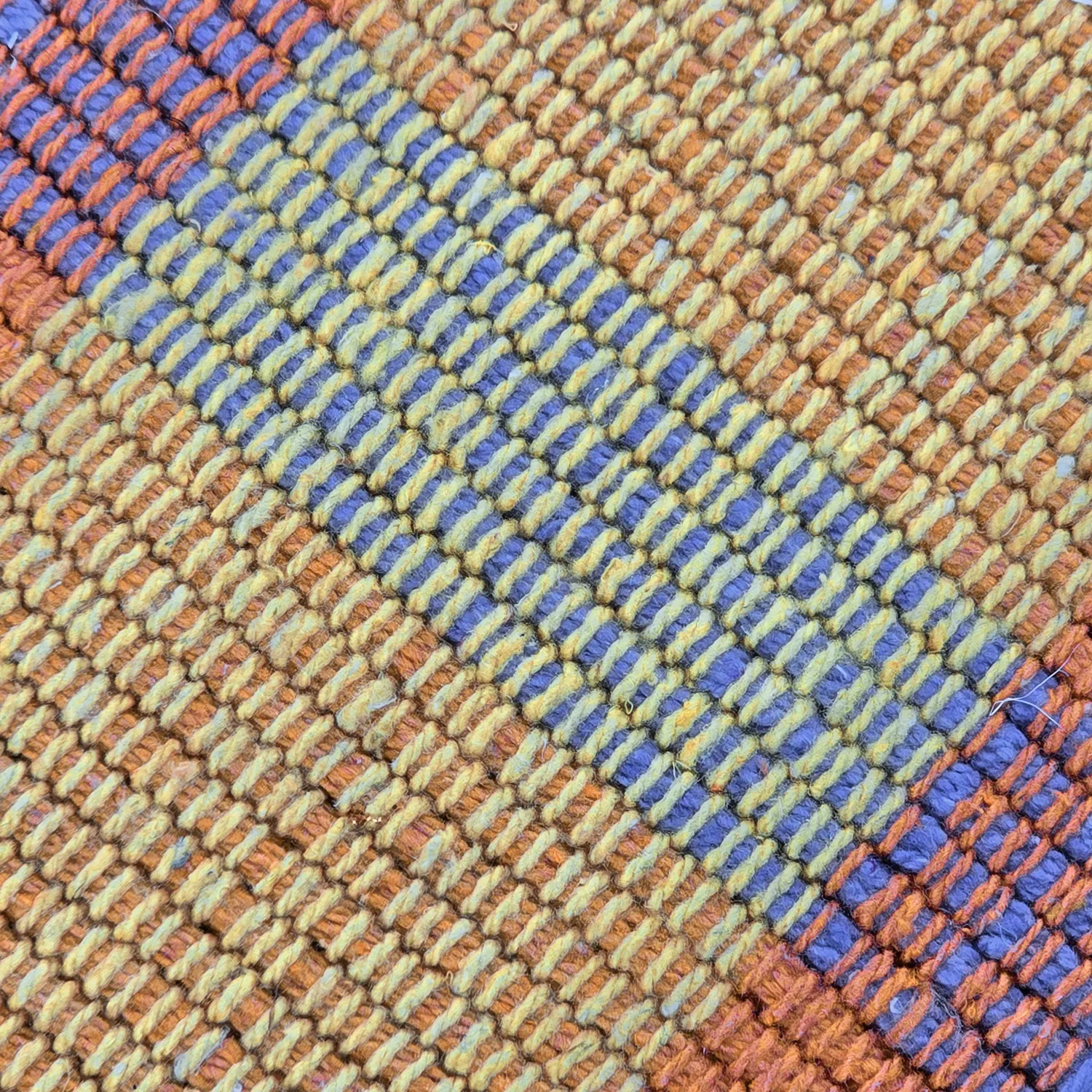 Tappeto di cotone - Husvik (corallo/multicolore)