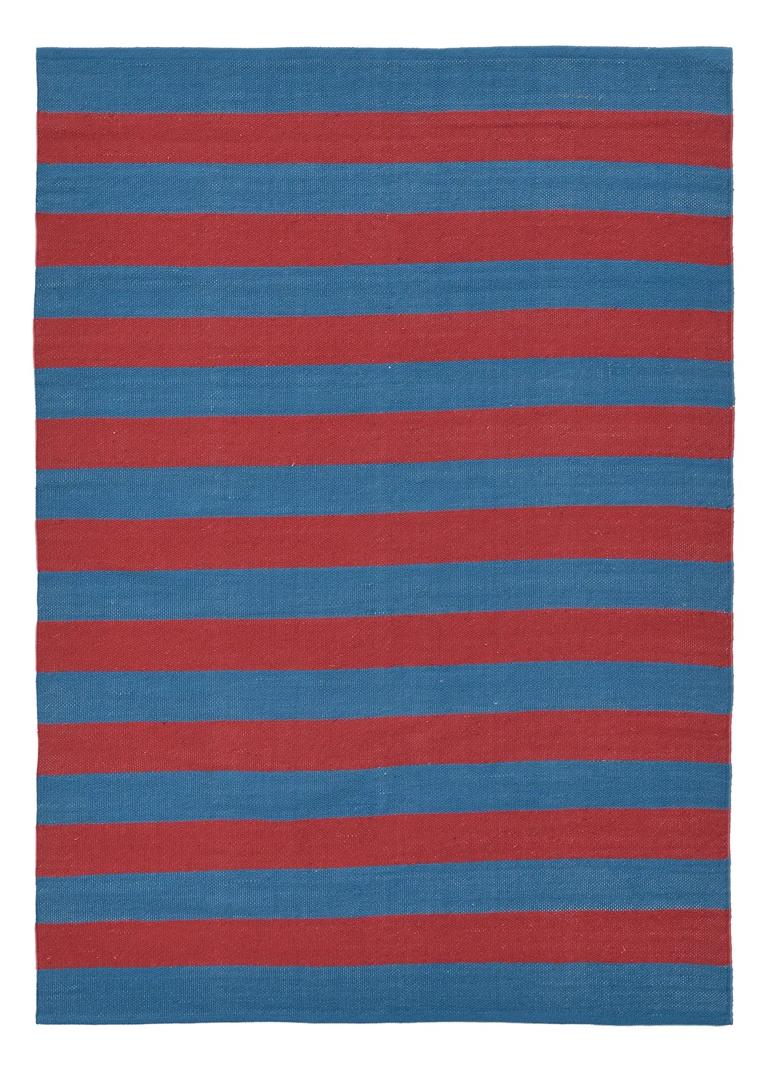 Tappeto di cotone - Nilo (rosso/blu)