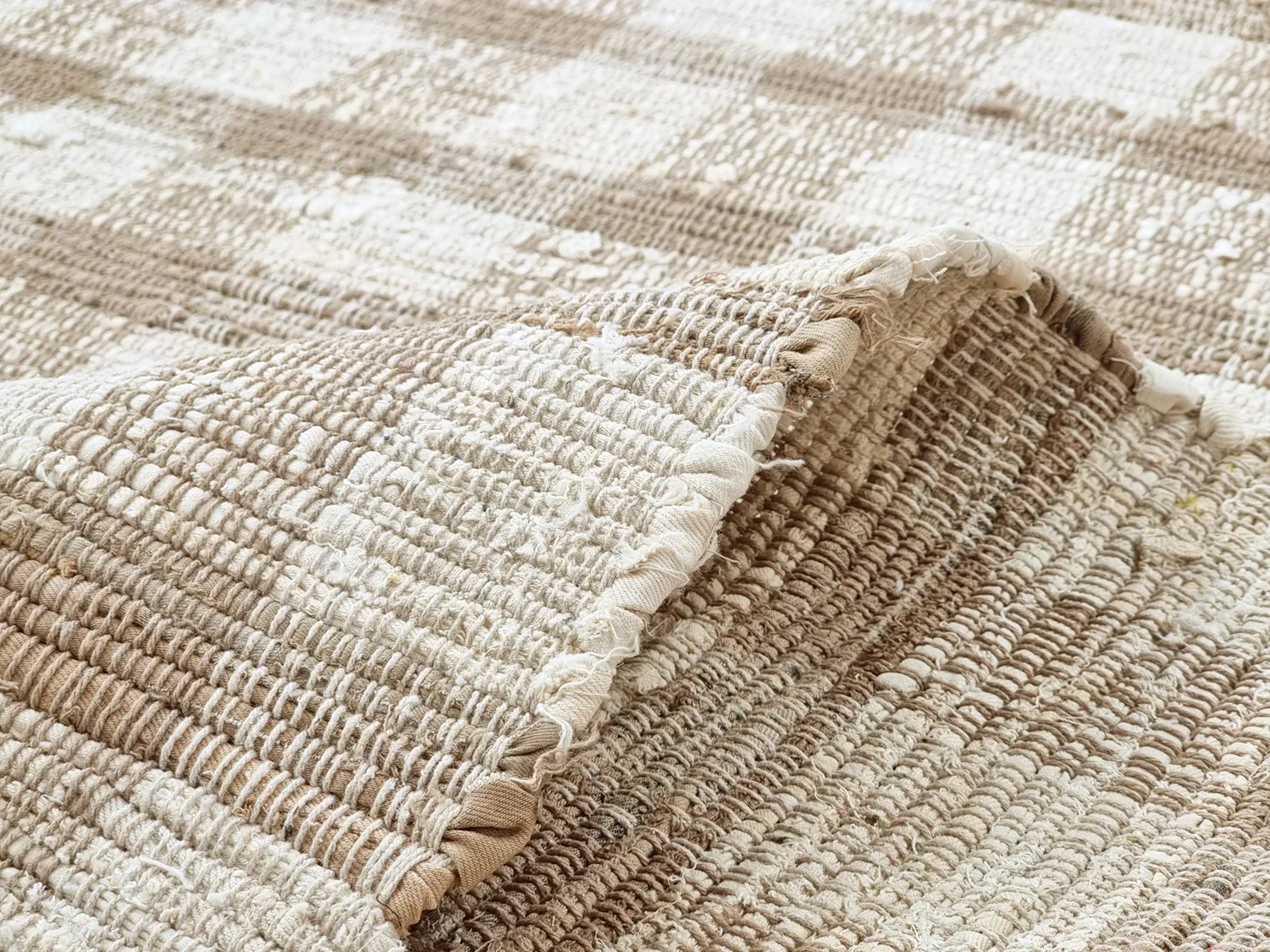 Tappeto in cotone - Noomi (beige)