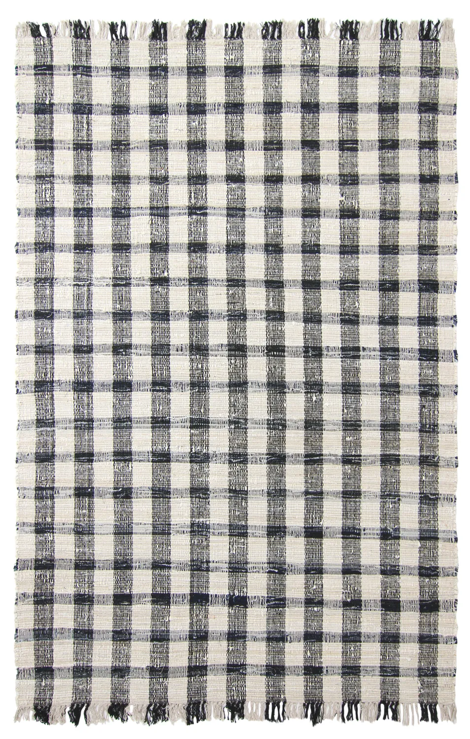 Tappeto in cotone - Noomi (nero)