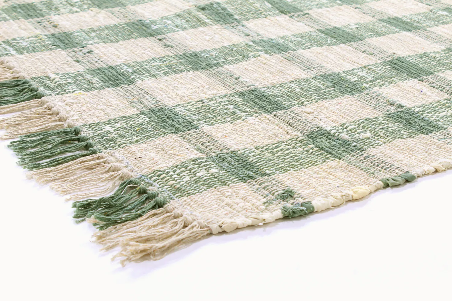 Tappeto in cotone - Noomi (verde)