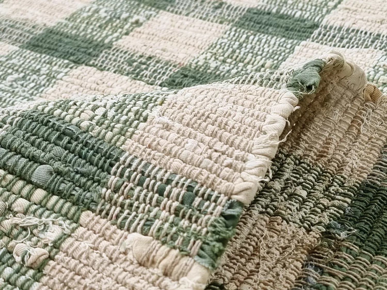 Tappeto in cotone - Noomi (verde)