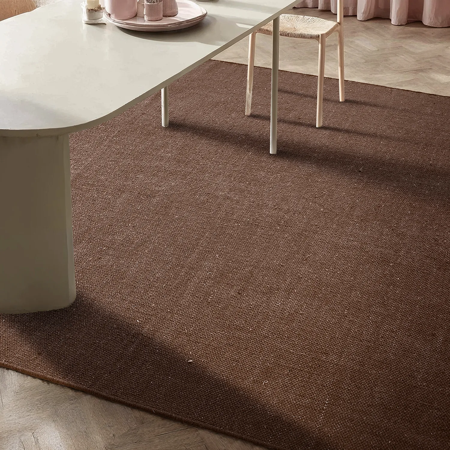 Tappeto di cotone - Rigolet (marrone)