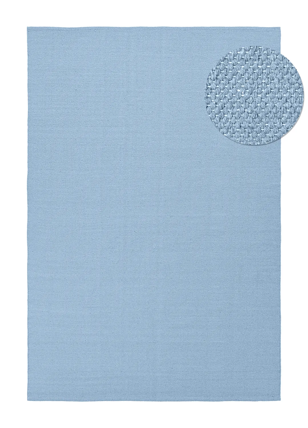 Tappeto di cotone - Rigolet (azzurro)