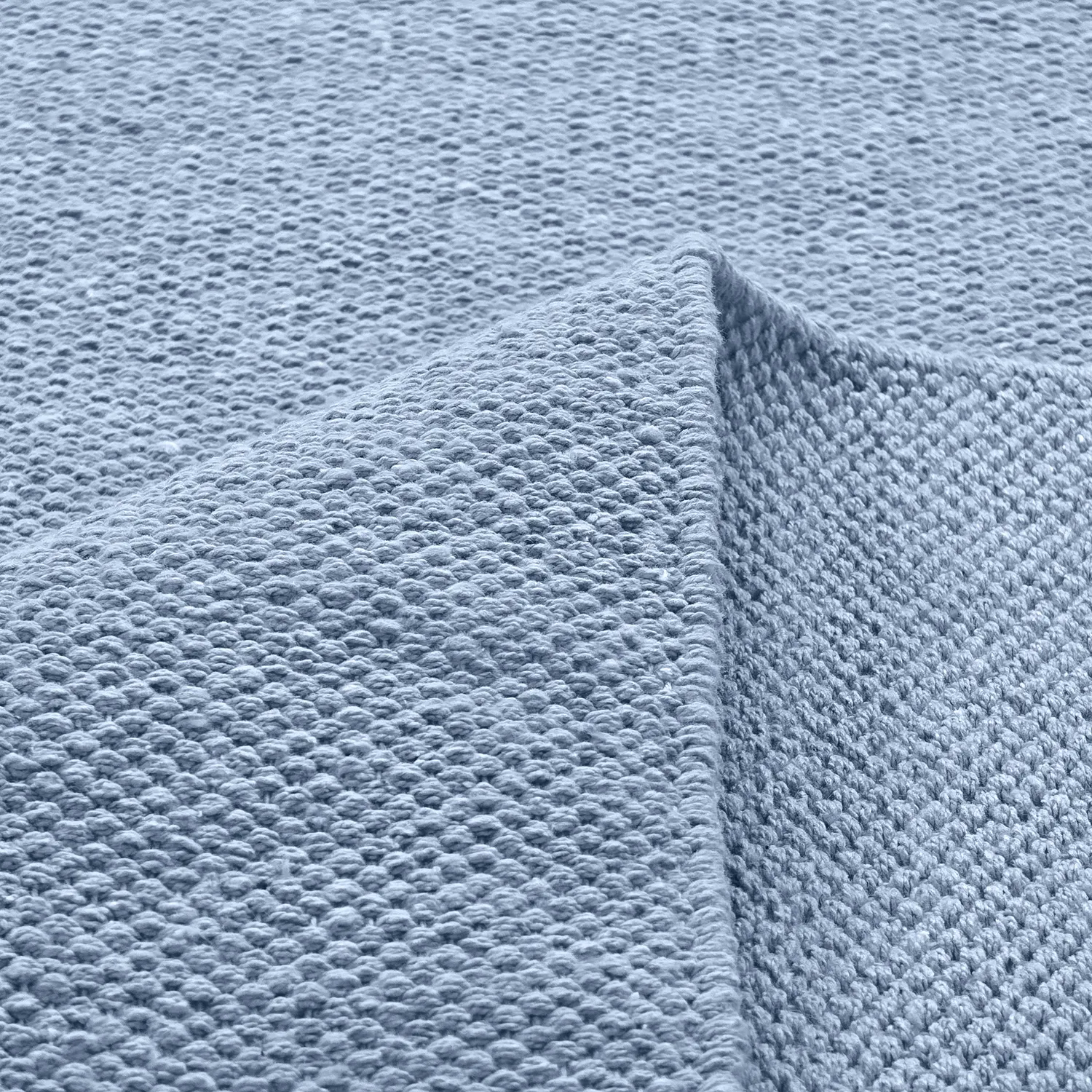 Tappeto di cotone - Rigolet (azzurro)