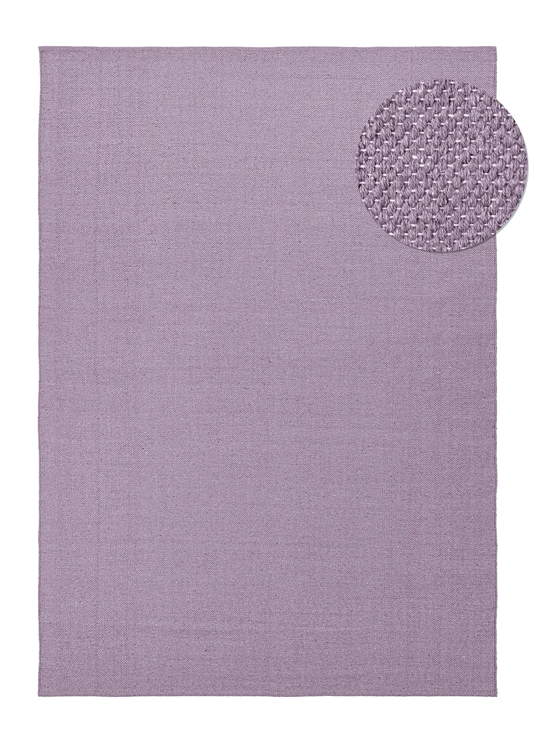 Tappeto di cotone - Rigolet (viola chiaro)