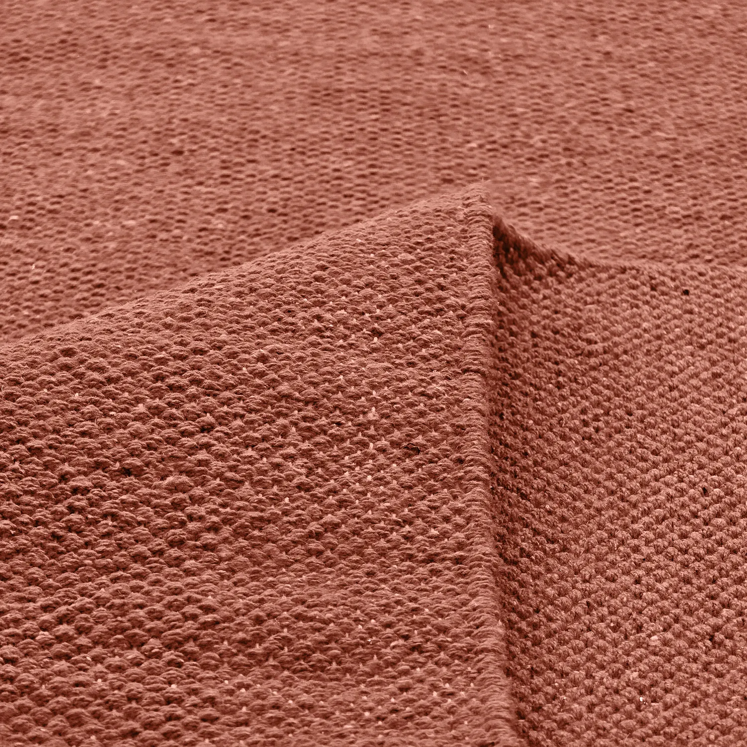Tappeto di cotone - Rigolet (terracotta)