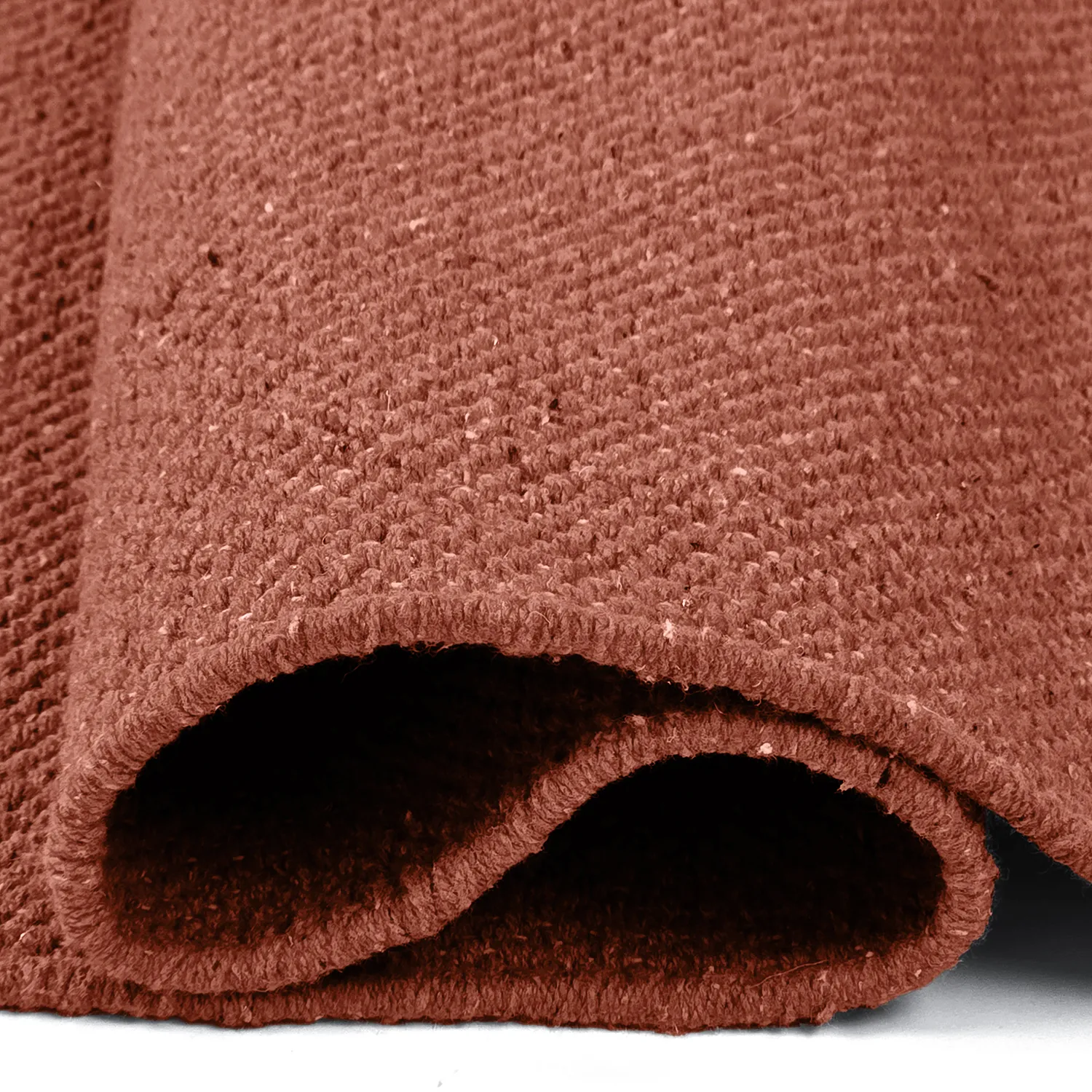 Tappeto di cotone - Rigolet (terracotta)